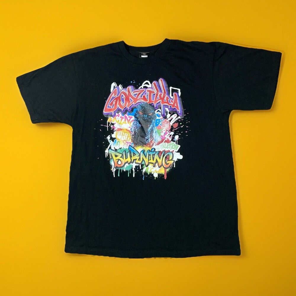 Rare Godzilla Movie (1995) T-shirt (PA) TOHO Monster Kaiju Mens Sz 2XL